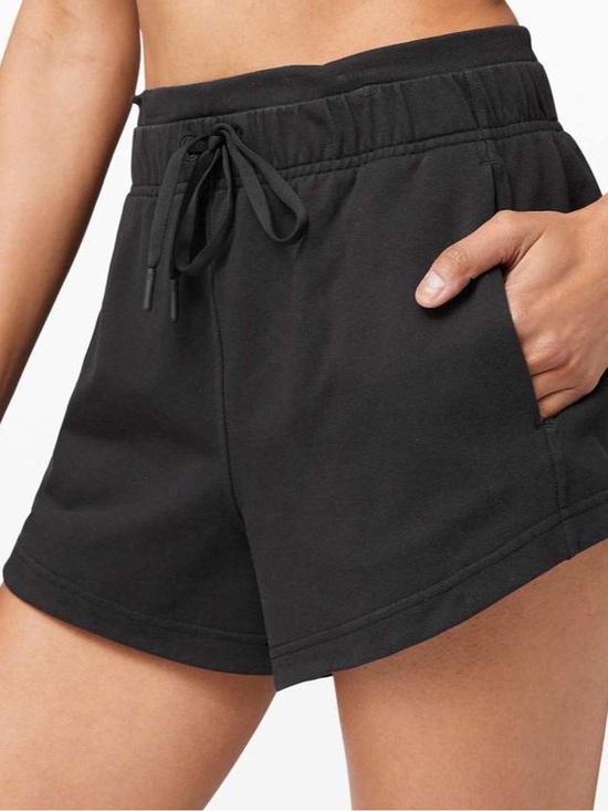 Pants - Lululemon inner glow black shorts